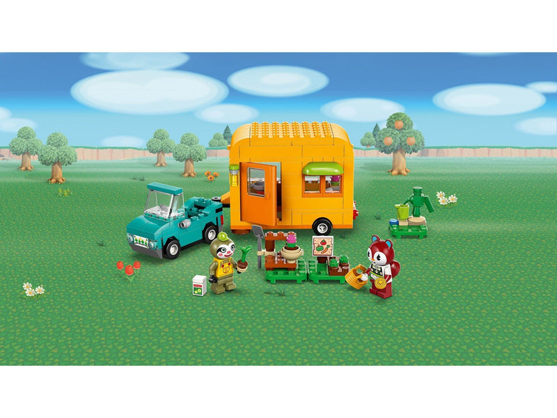 LEGO Animal Crossing 77054 Gerds Wohnwagen & Gärtnerei