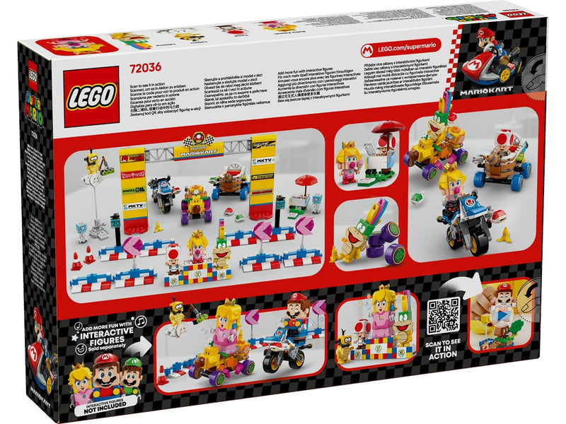 LEGO Super Mario 72036 Mario Kart™ – Baby Peach & Grand Prix–Set