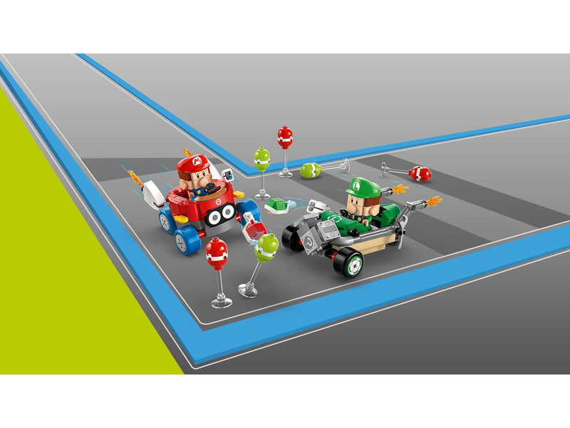 LEGO Super Mario 72034 Mario Kart™ – Baby Mario vs. Baby Luigi