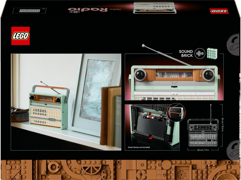 LEGO Icons 10334 Retro-Kofferradio