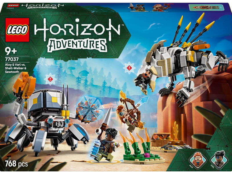 LEGO 77037 Aloy und Varl vs. Panzerwanderer und Sägezahn