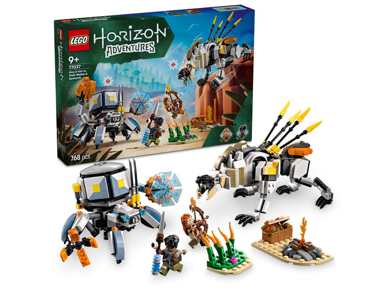 LEGO 77037 Aloy und Varl vs. Panzerwanderer und Sägezahn