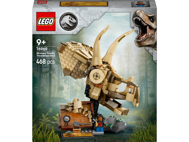 LEGO Jurassic World 76969 Dinosaurier-Fossilien: Triceratops-Schädel