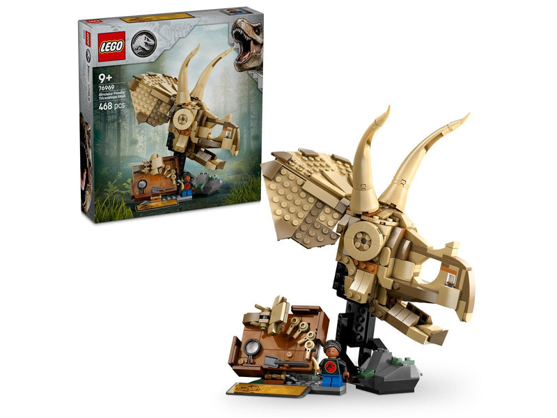 LEGO Jurassic World 76969 Dinosaurier-Fossilien: Triceratops-Schädel