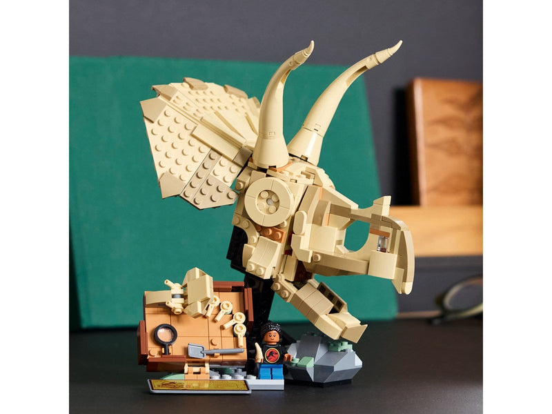 LEGO Jurassic World 76969 Dinosaurier-Fossilien: Triceratops-Schädel