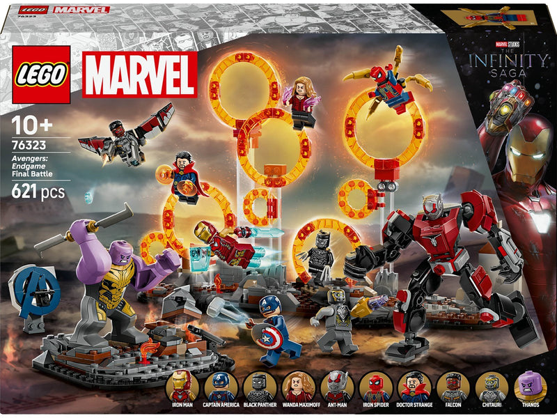 LEGO Super Heroes Marvel 76323 Avengers: Endgame Letzter Showdown