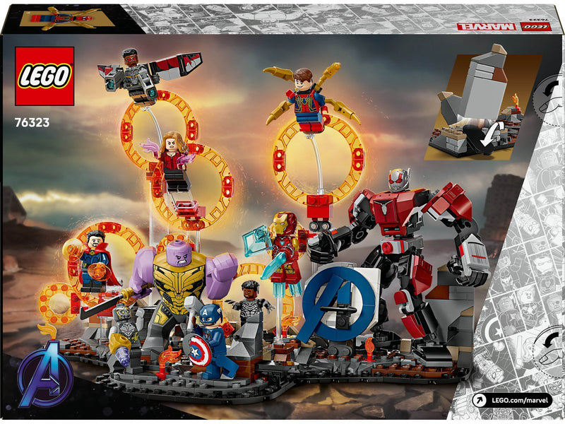LEGO Super Heroes Marvel 76323 Avengers: Endgame Letzter Showdown