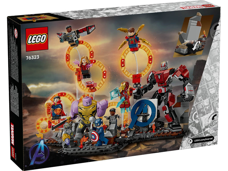 LEGO Super Heroes Marvel 76323 Avengers: Endgame Letzter Showdown