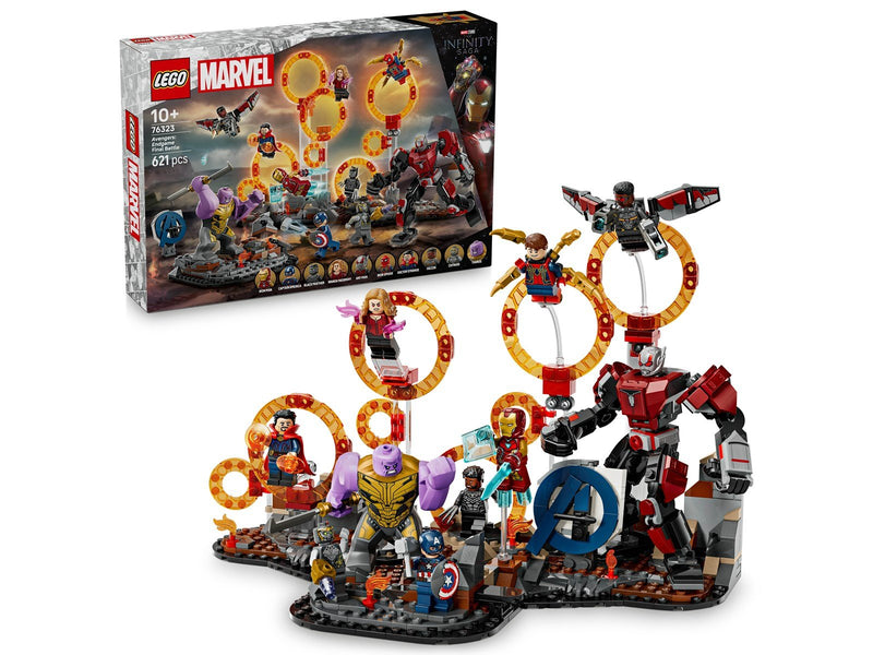 LEGO Super Heroes Marvel 76323 Avengers: Endgame Letzter Showdown