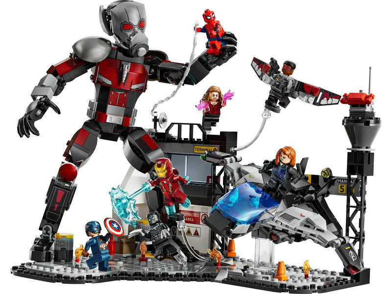 LEGO Super Heroes Marvel 76314 Captain America: Civil War Actionduell