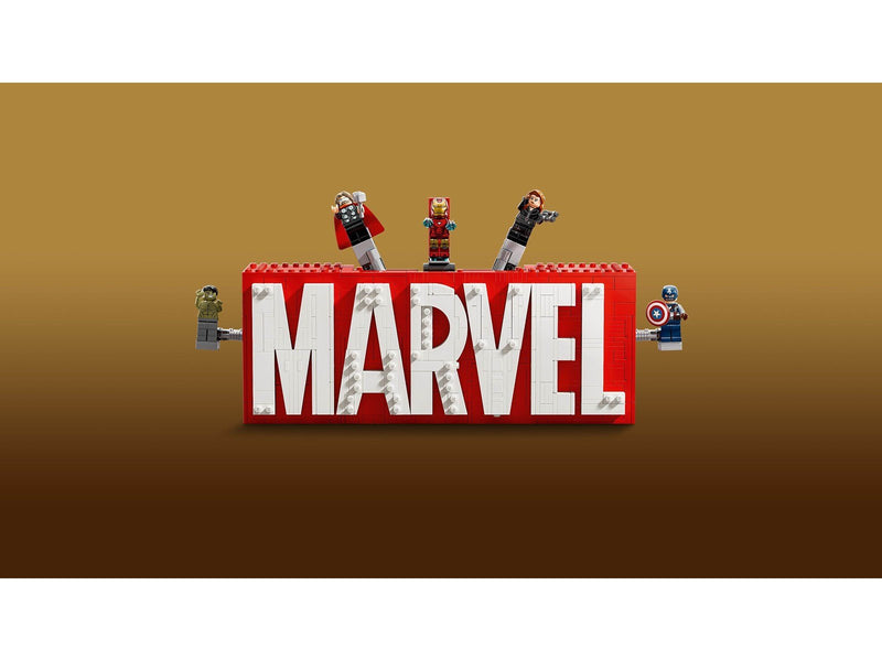 LEGO Super Heroes Marvel 76313 MARVEL Logo & Minifiguren