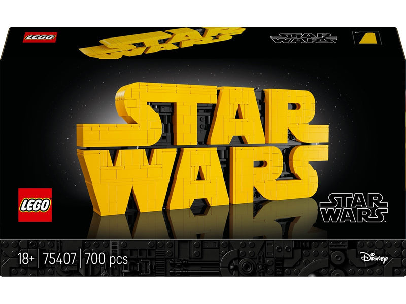 LEGO Star Wars 75407 Star Wars™ Logo aus Steinen