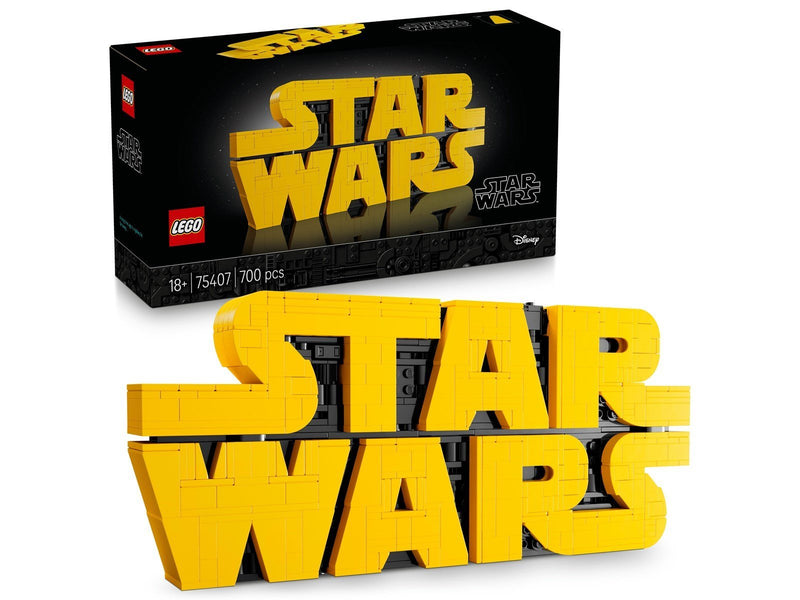LEGO Star Wars 75407 Star Wars™ Logo aus Steinen