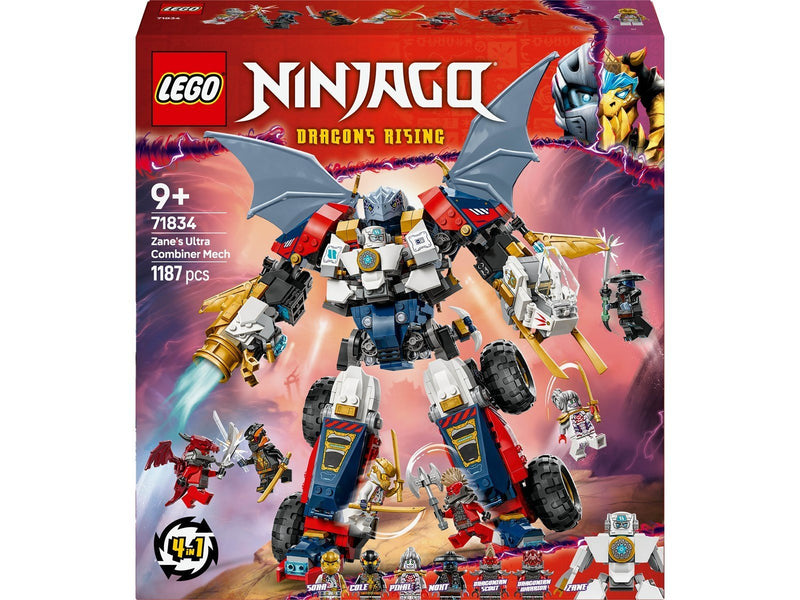 LEGO Ninjago 71834 Zanes Ultra-Kombi-Mech