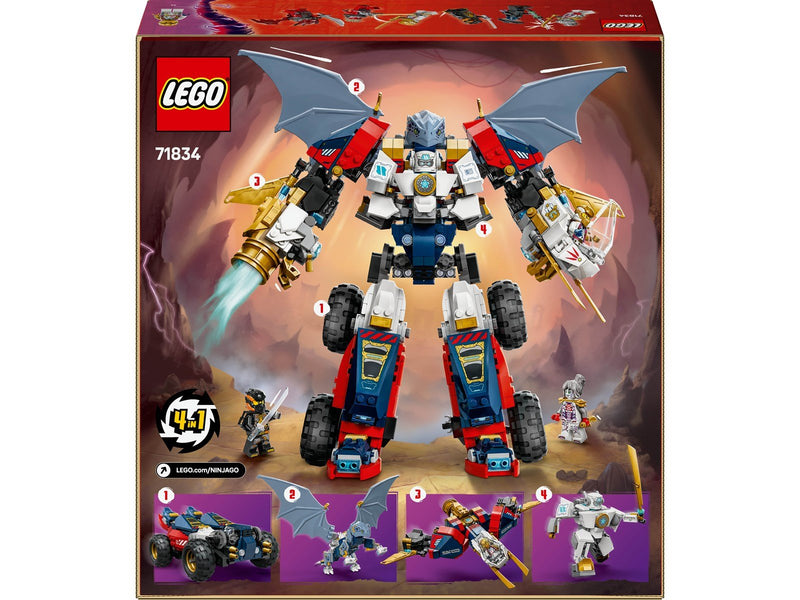 LEGO Ninjago 71834 Zanes Ultra-Kombi-Mech
