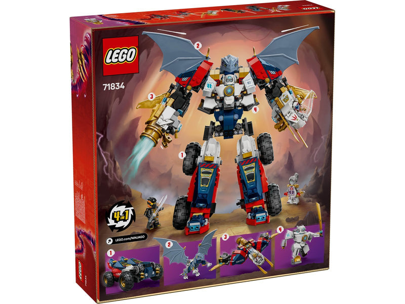 LEGO Ninjago 71834 Zanes Ultra-Kombi-Mech