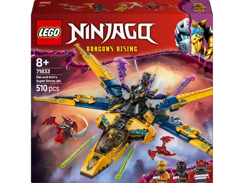 LEGO Ninjago 71833 Ras und Arins Super-Sturmflieger