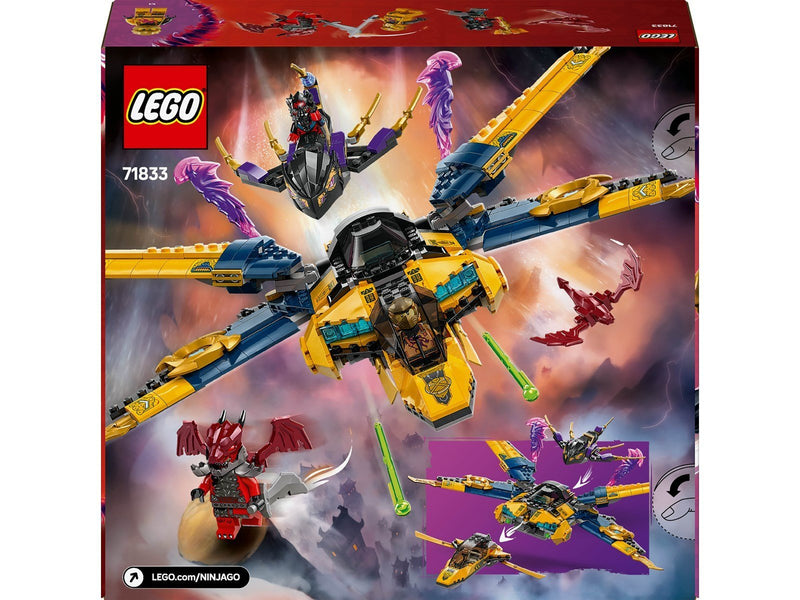 LEGO Ninjago 71833 Ras und Arins Super-Sturmflieger