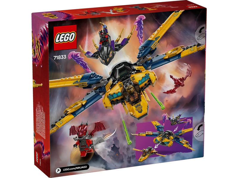 LEGO Ninjago 71833 Ras und Arins Super-Sturmflieger