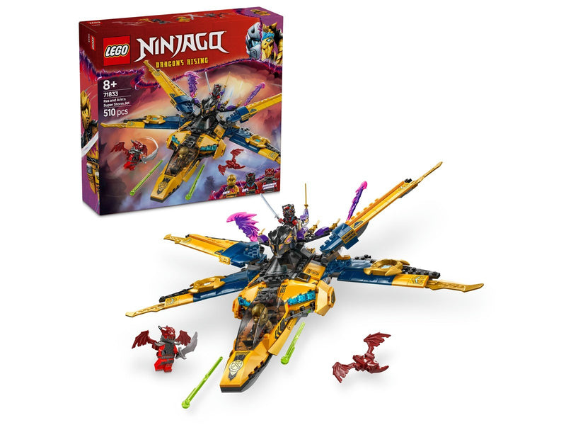 LEGO Ninjago 71833 Ras und Arins Super-Sturmflieger