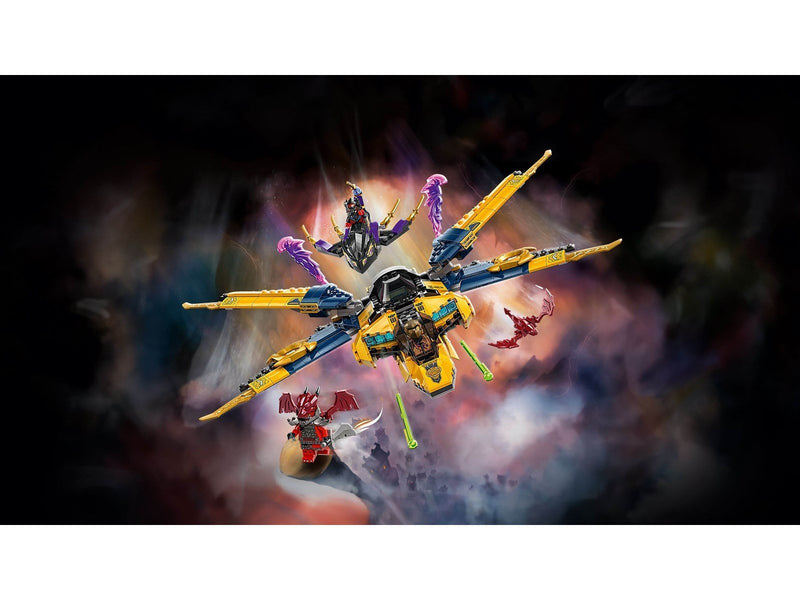 LEGO Ninjago 71833 Ras und Arins Super-Sturmflieger