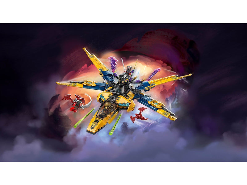 LEGO Ninjago 71833 Ras und Arins Super-Sturmflieger