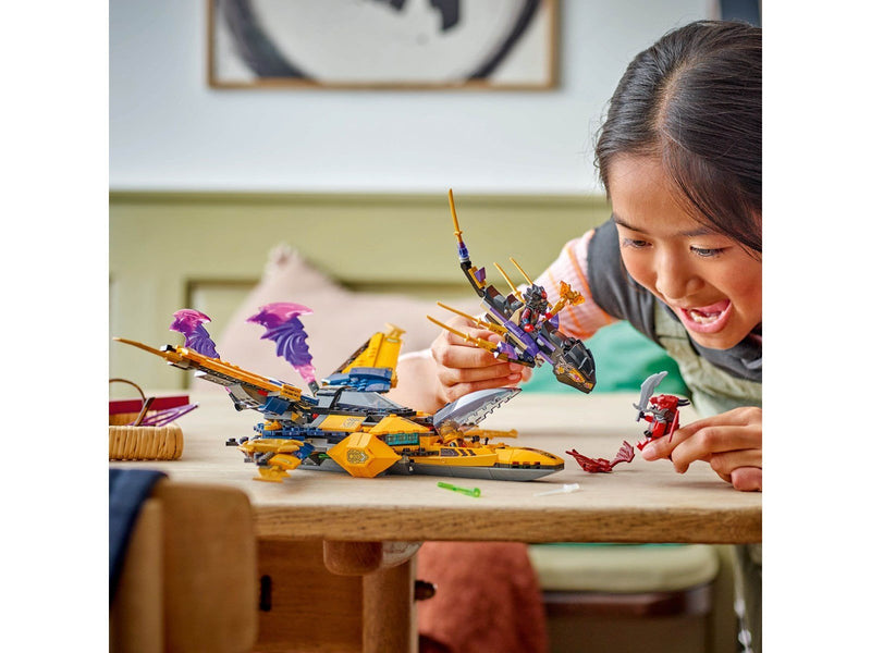LEGO Ninjago 71833 Ras und Arins Super-Sturmflieger