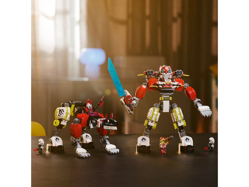 LEGO DREAMZzz 71497 Coopers Tiger-Mech und Zero's Hot Rod Auto