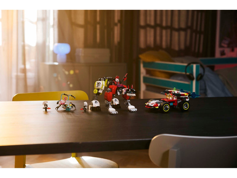 LEGO DREAMZzz 71497 Coopers Tiger-Mech und Zero's Hot Rod Auto