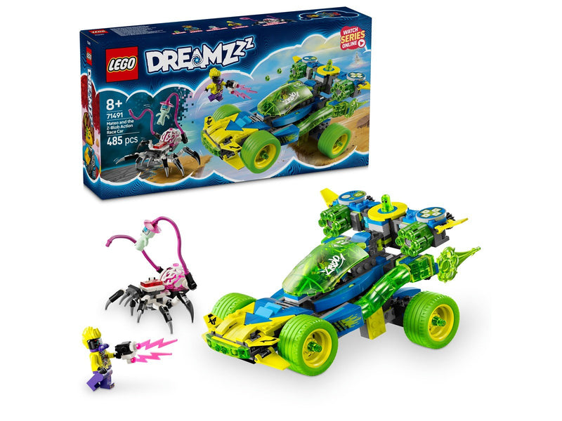 LEGO DREAMZzz 71491 Mateo mit dem Z-Blob Action-Rennwagen