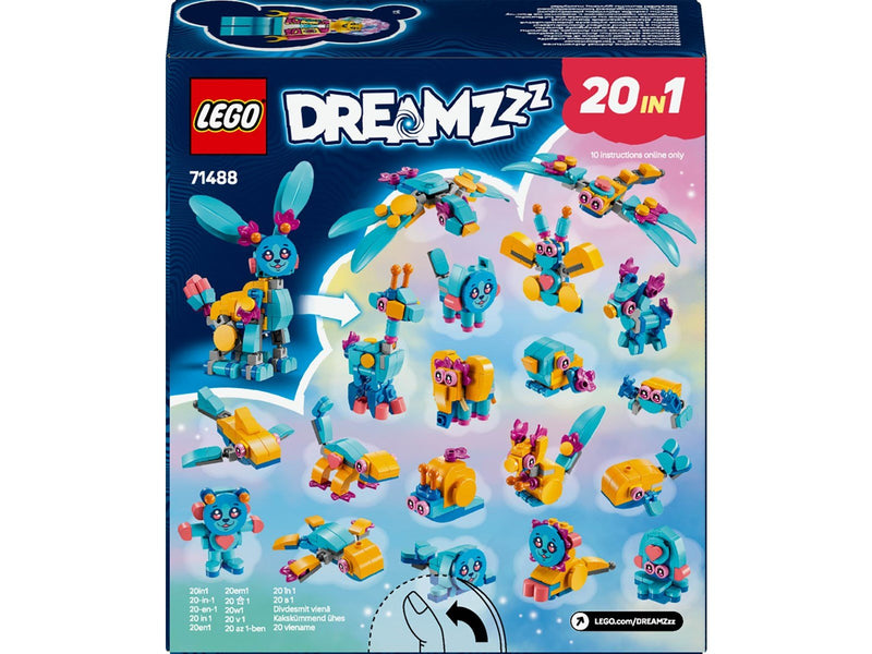LEGO DREAMZzz 71488 Bunchus kreative Tierabenteuer