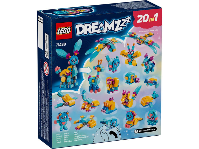 LEGO DREAMZzz 71488 Bunchus kreative Tierabenteuer