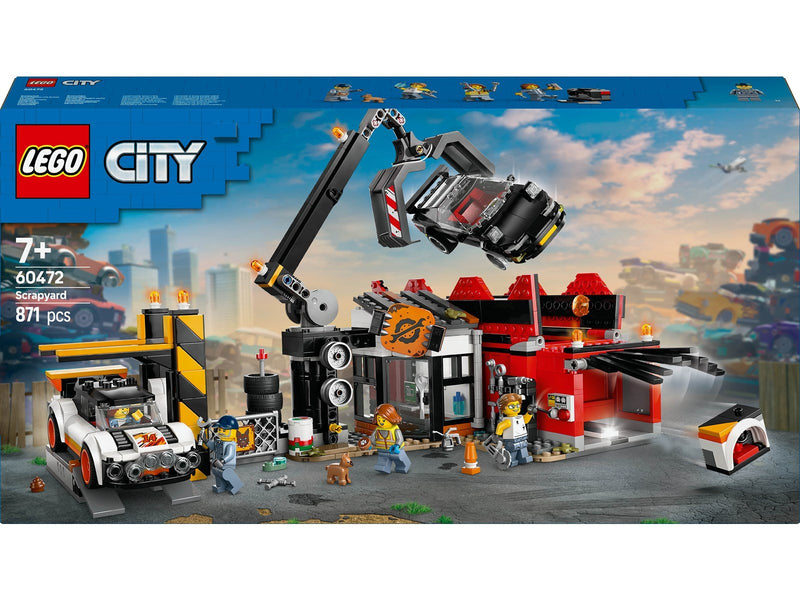 LEGO City 60472 Schrottplatz mit Autos