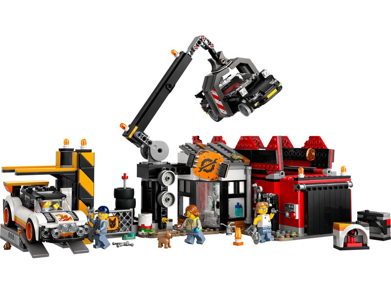 LEGO City 60472 Schrottplatz mit Autos