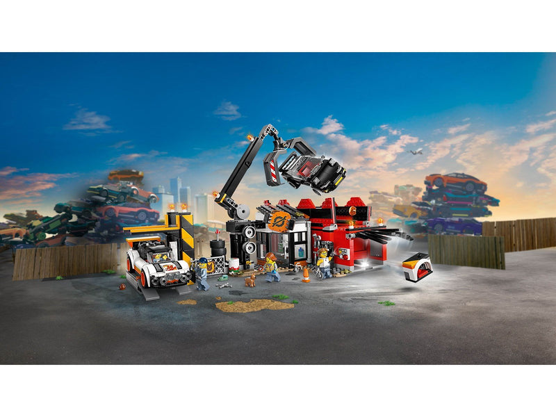 LEGO City 60472 Schrottplatz mit Autos