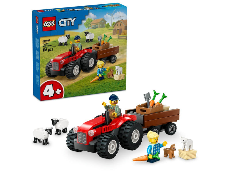 LEGO City 60461 Traktor mit Anhänger