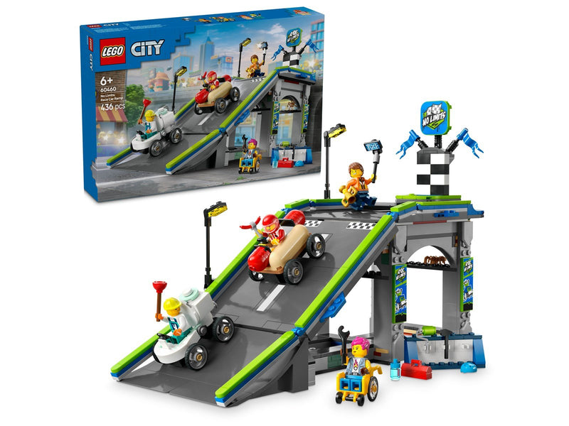 LEGO City 60460 Keine Limits: Seifenkistenrennen mit Rampe