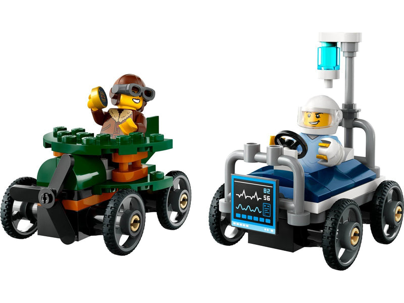 LEGO City 60459 Flugzeug vs. Krankenhausbett