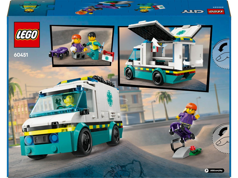 LEGO City 60451 Rettungswagen