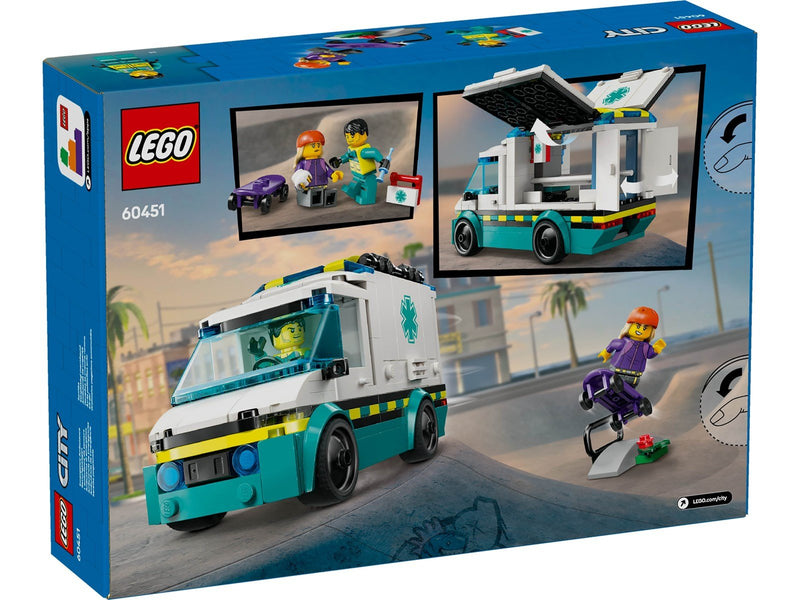 LEGO City 60451 Rettungswagen