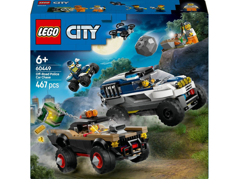 LEGO City 60449 Verfolgungsjagd im Polizeigeländewagen