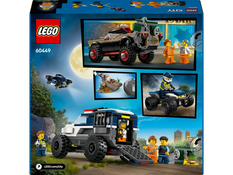 LEGO City 60449 Verfolgungsjagd im Polizeigeländewagen