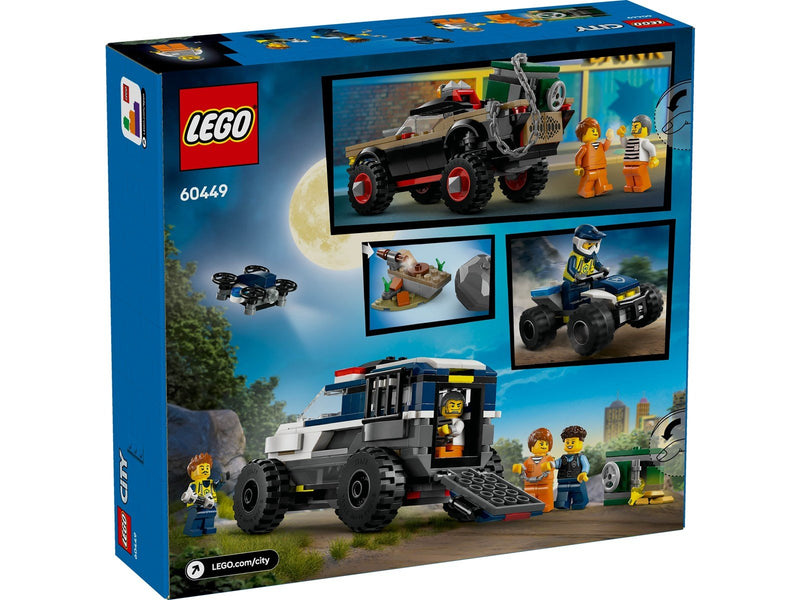 LEGO City 60449 Verfolgungsjagd im Polizeigeländewagen