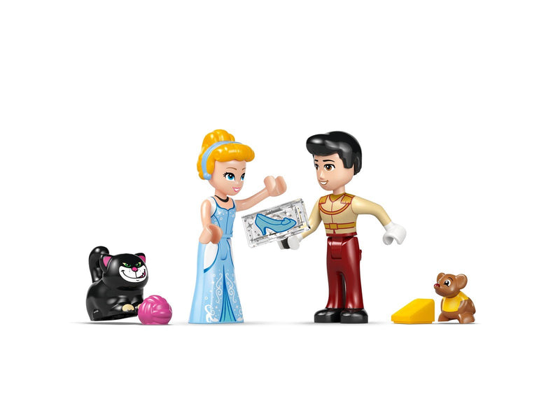 LEGO Disney 43275 Cinderellas Schloss und Pferdekutsche