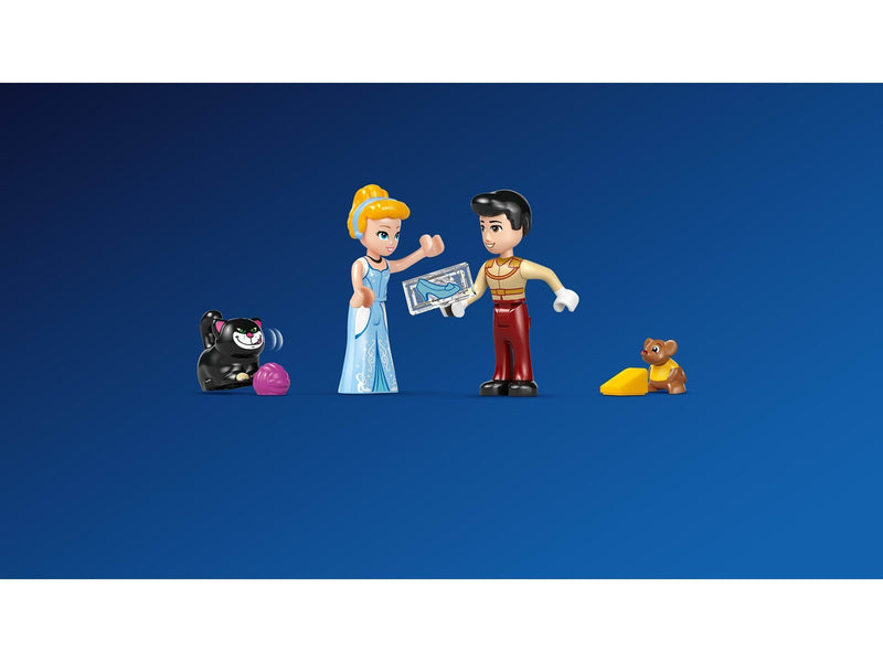 LEGO Disney 43275 Cinderellas Schloss und Pferdekutsche