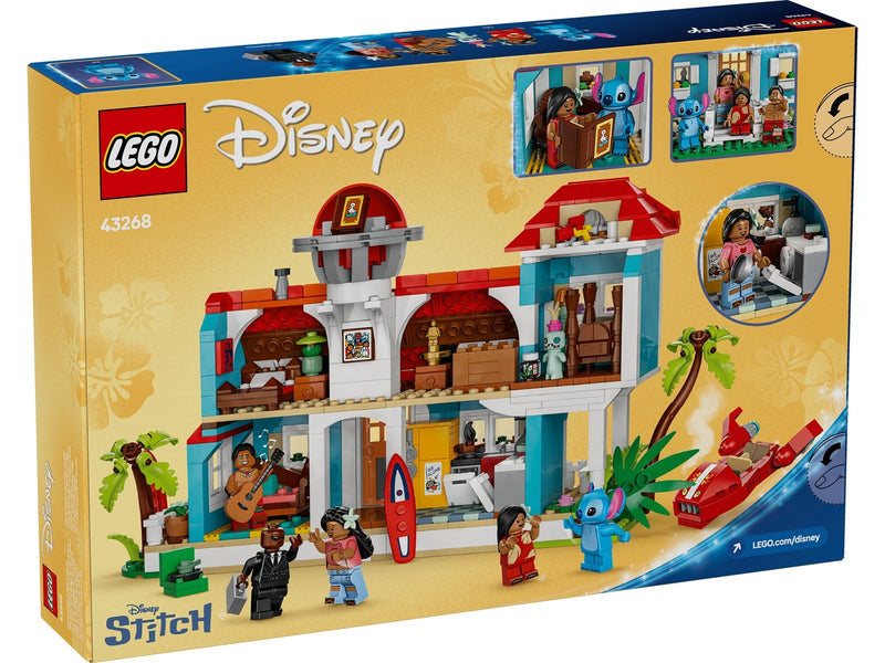 LEGO Disney 43268 Das Strandhaus aus „Lilo und Stitch“
