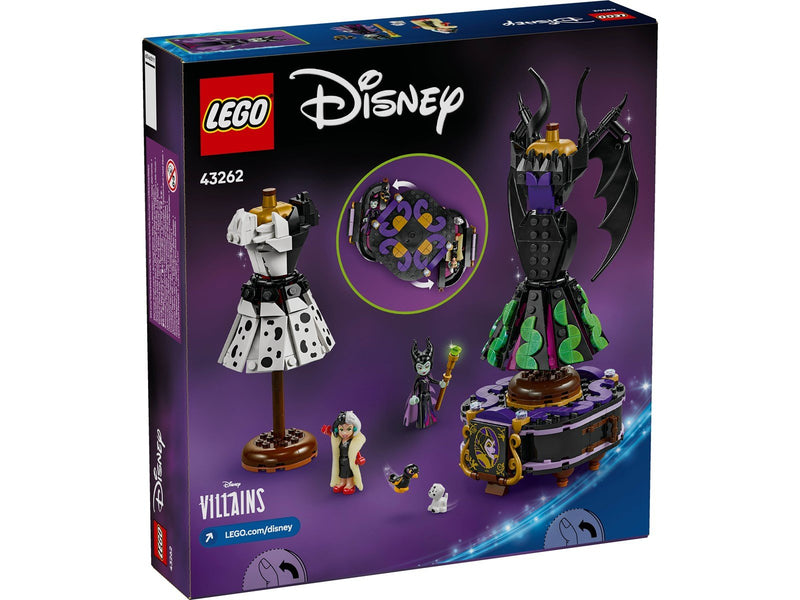LEGO Disney 43262 Die Kleider von Malefiz und Cruella De Vil