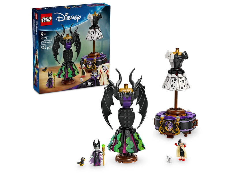 LEGO Disney 43262 Die Kleider von Malefiz und Cruella De Vil