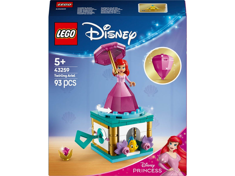 LEGO Disney 43259 Arielle Spieluhr