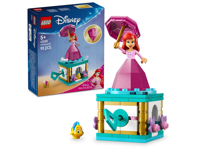 LEGO Disney 43259 Arielle Spieluhr